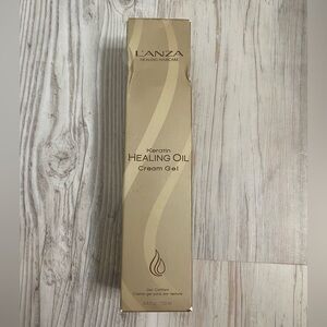 L’anza Keratin Healing Oil Cream Gel 6oz Reduce Frizz Strengthen Heat Protection